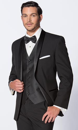 Style 14: Doni Barassi<br>Black Label<br>Slim Fit Shawl
