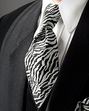 Style 4006: Zebra Tie