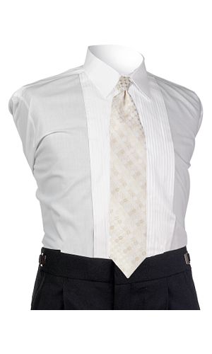 Style 4224: Energy Ivory 4-in-hand Tie
