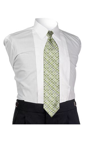Style 4225: Energy Lime 4-in-hand Tie