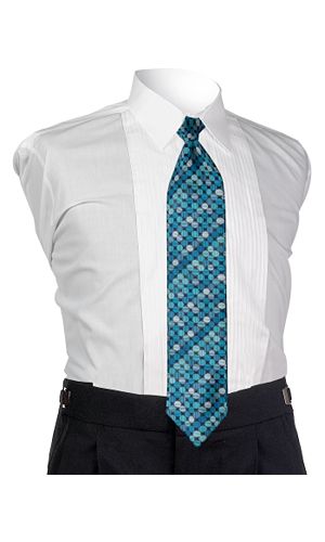 Style 4230: Energy Teal 4-in-hand Tie