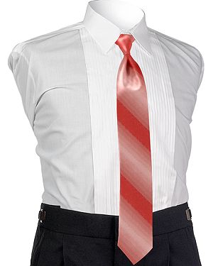 Style 4463: Ombre Guava 4-in-hand Tie