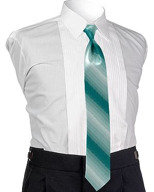 Style 4468: Ombre Mermaid 4-in-hand Tie