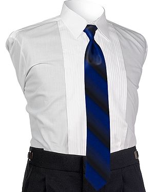 Style 4474: Ombre Royal Blue 4-in-hand Tie