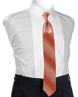 Style 4479: Ombre Tangerine 4-in-hand Tie