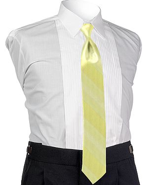 Style 4483: Ombre Yellow 4-in-hand Tie