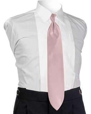 Style 4653: Jean Yves Solid Pink Tie