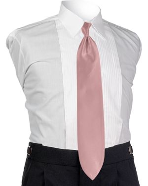 Style 4655: Jean Yves Solid Rose Tie