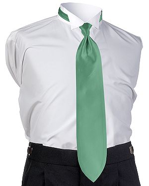 Style 4658: Jean Yves Solid Clover Tie
