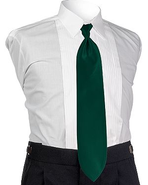 Style 4662: Jean Yves Solid Emerald Tie
