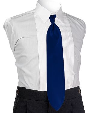 Style 4670: Jean Yves Solid Royal Blue Tie