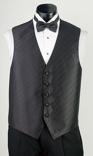 Style 5645: Spectrum Black Vest