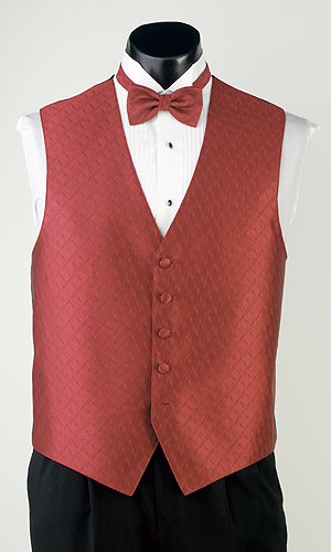 Style 5654: Spectrum Red Vest