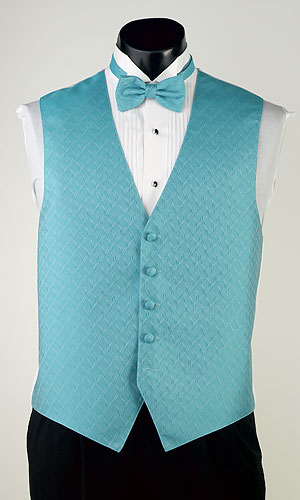 Style 5657: Spectrum Turquoise Vest