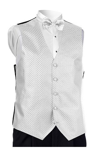 Style 5728: Carino White Vest
