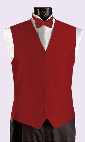 Style 5760: After Six<br> Aries Claret Vest