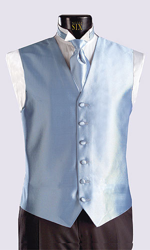 Style 5768: After Six<br> Aries Celestial Blue Vest