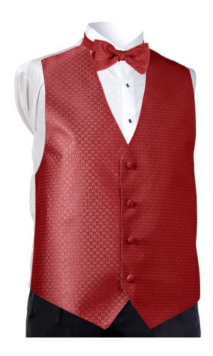 Style 5808: Perfect Capri Red Vest