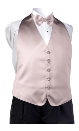 Style 5989: Satin Pink Vest