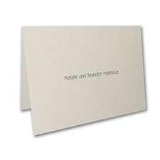 Thank You Note - Latte Shimmer
