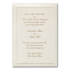 Just Right - Invitation