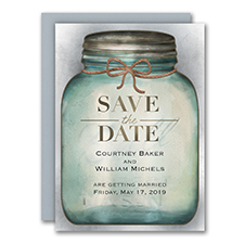 Country Style - Save The Date Magnet
