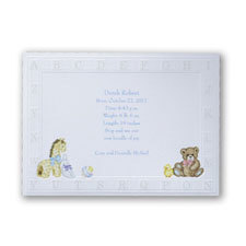 Baby's ABC's - Announcement