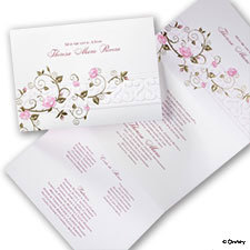 Enchanted Rose - Aurora - Invitation