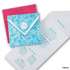 Shimmering Seas - Ariel -Invitation
