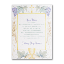 Gifts from God - Invitation