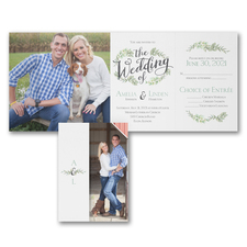 Cherished Moments - All 'n One Invitation