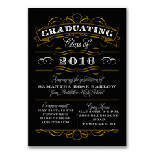 Classy Chalkboard - Announcement