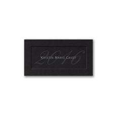2016 Name Card - Black