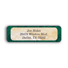 Elegant Marble Label