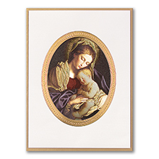 Madonna and Child - Holiday Card