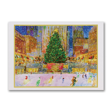 Watercolor Rockefeller Center