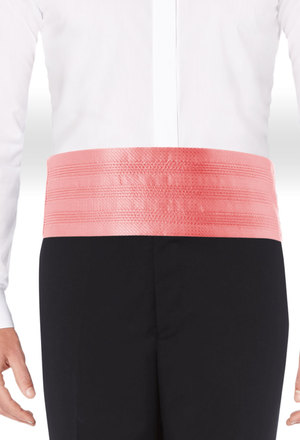 Allure dusty rose cummerbund